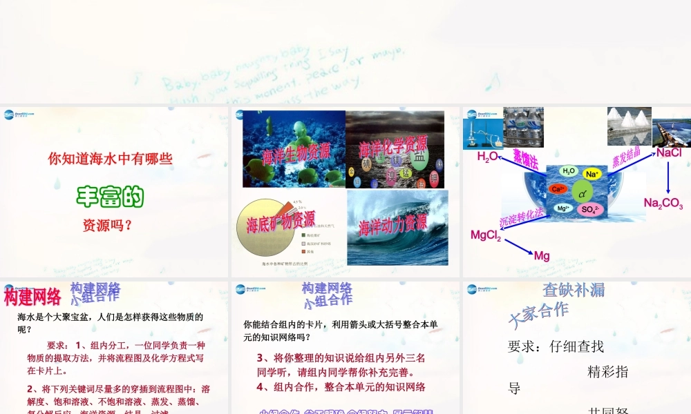 鲁教初中化学九下《8第8单元 海水中的化学》PPT课件 (2).ppt