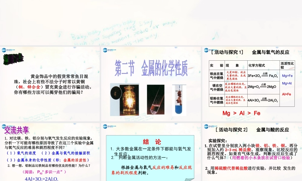 鲁教初中化学九下《9第2节 金属的化学性质》PPT课件 (6).ppt