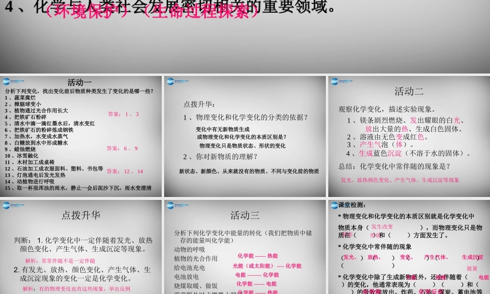 鲁教五四制初中化学八上《1第1节 化学真奇妙》PPT课件 (5).ppt