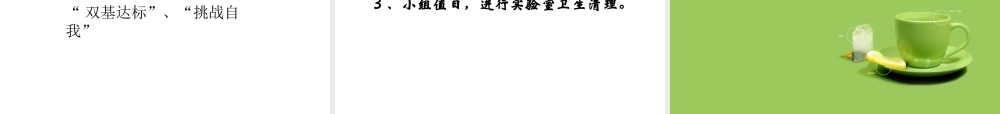 鲁教五四制初中化学八上《2到实验室去：化学实验基本技能训练（2）》PPT课件.ppt