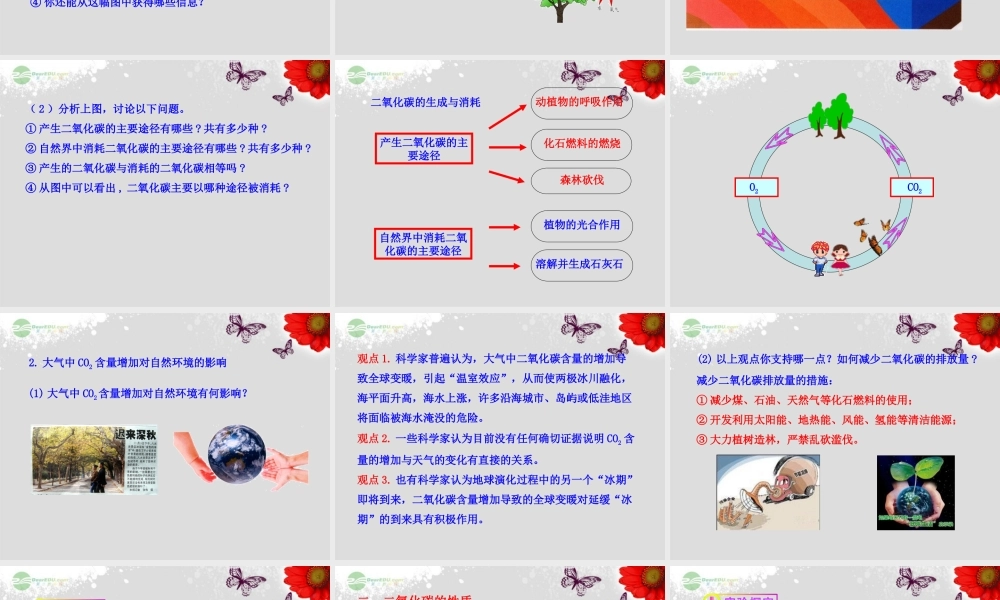鲁教五四制初中化学八下《6第3节 大自然中的二氧化碳》PPT课件 (3).ppt