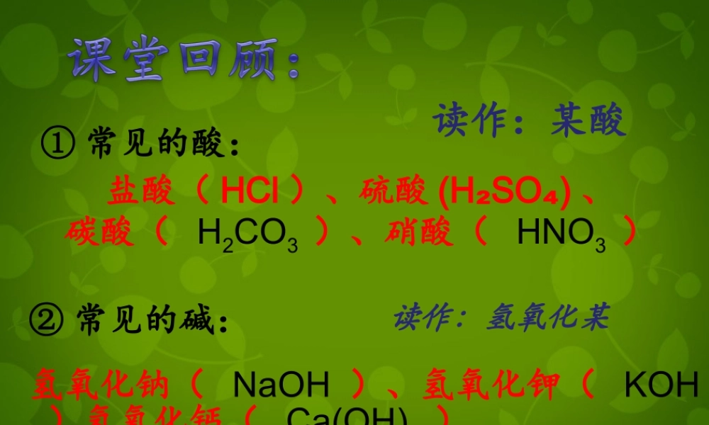 鲁教五四制初中化学九上《8.4 酸碱中和反应》PPT课件 (1).ppt
