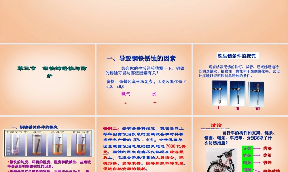 鲁教五四制初中化学九下《10.3 钢铁的锈蚀与防护》PPT课件 (2).ppt