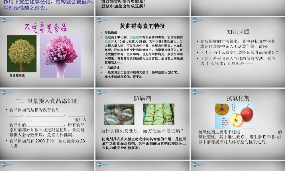 鲁教五四制初中化学九下《11.3 远离有毒物质》PPT课件 (2).ppt