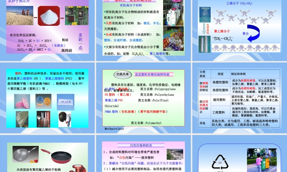 鲁教五四制初中化学九下《12.2 化学与材料研制》PPT课件 (3).ppt