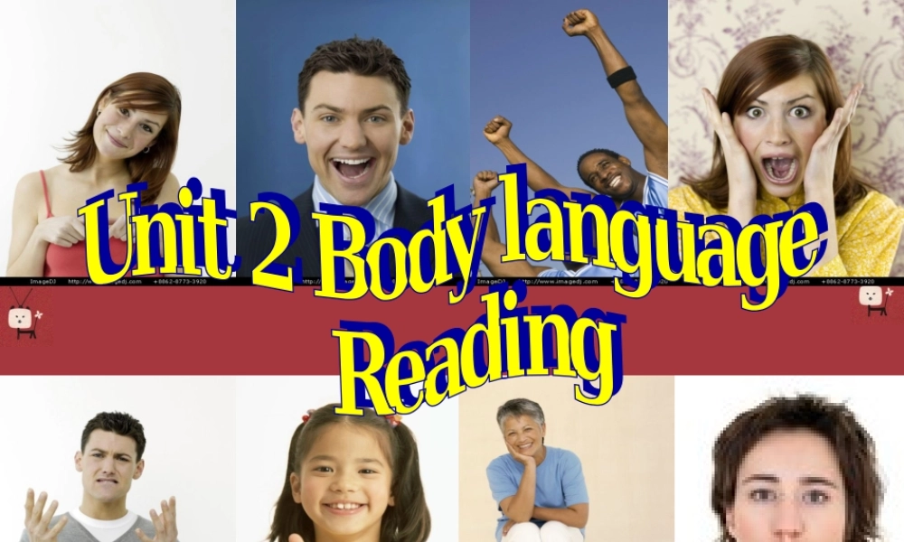 牛津深圳版八年级英语下册《Unit 2 Body language》课件：Reading.ppt
