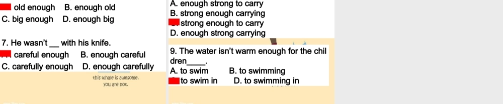 牛津深圳版八年级英语下册《Unit 5 Save the endangered animals》课件：Grammar.ppt