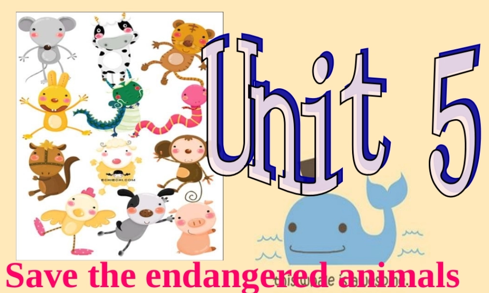 牛津深圳版八年级英语下册《Unit 5 Save the endangered animals》课件：Listening and speaking.ppt
