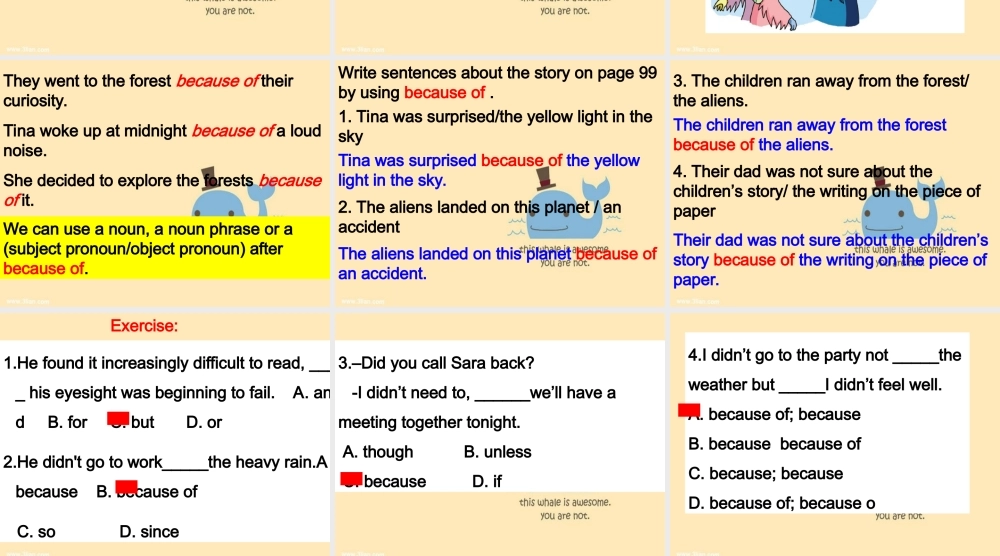 牛津深圳版八年级英语下册《Unit 7 The unknown world》课件：Grammar.ppt