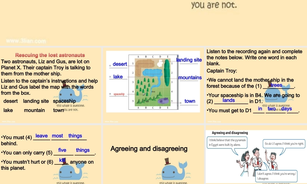 牛津深圳版八年级英语下册《Unit 7 The unknown world》课件：Listening and speaking.ppt