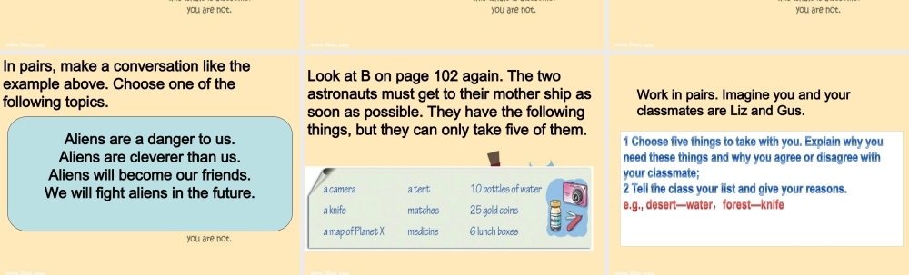 牛津深圳版八年级英语下册《Unit 7 The unknown world》课件：Listening and speaking.ppt