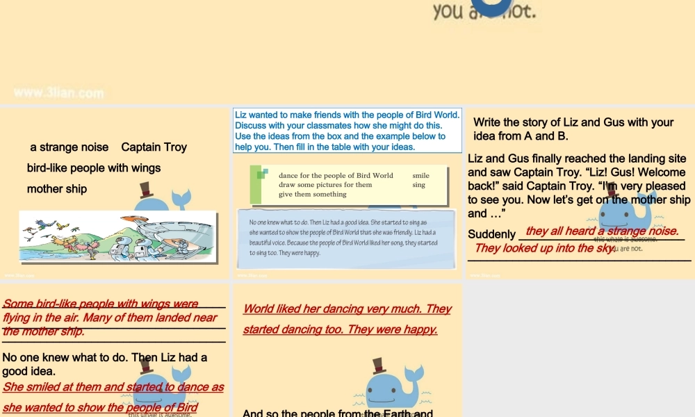 牛津深圳版八年级英语下册《Unit 7 The unknown world》课件：Writing.ppt