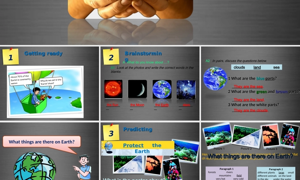 牛津深圳初中英语七上Unit 3 The Earth Period 1课件 .ppt