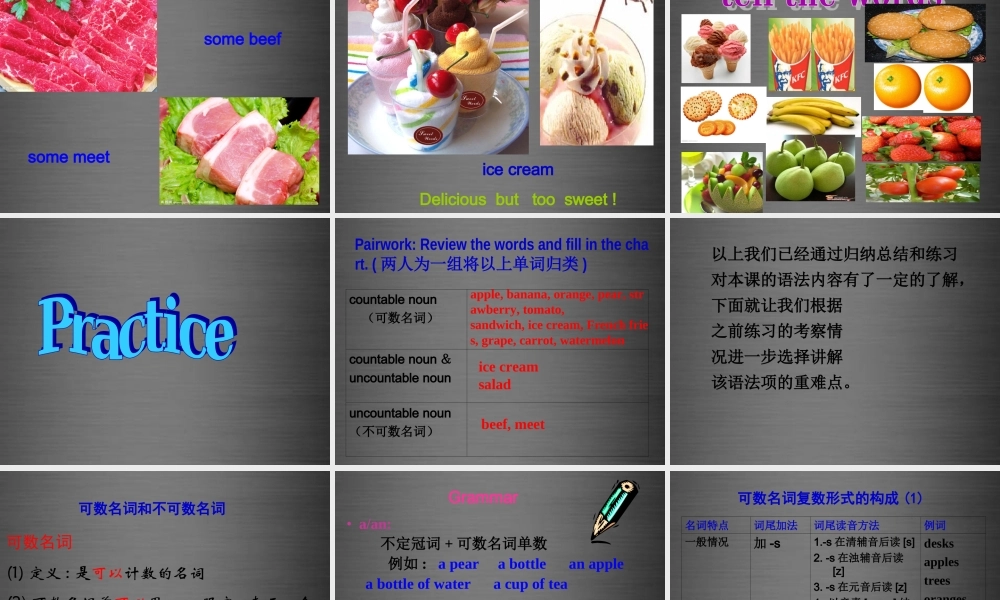 牛津深圳初中英语七上Unit 3《The Earth Grammar》课件 .ppt