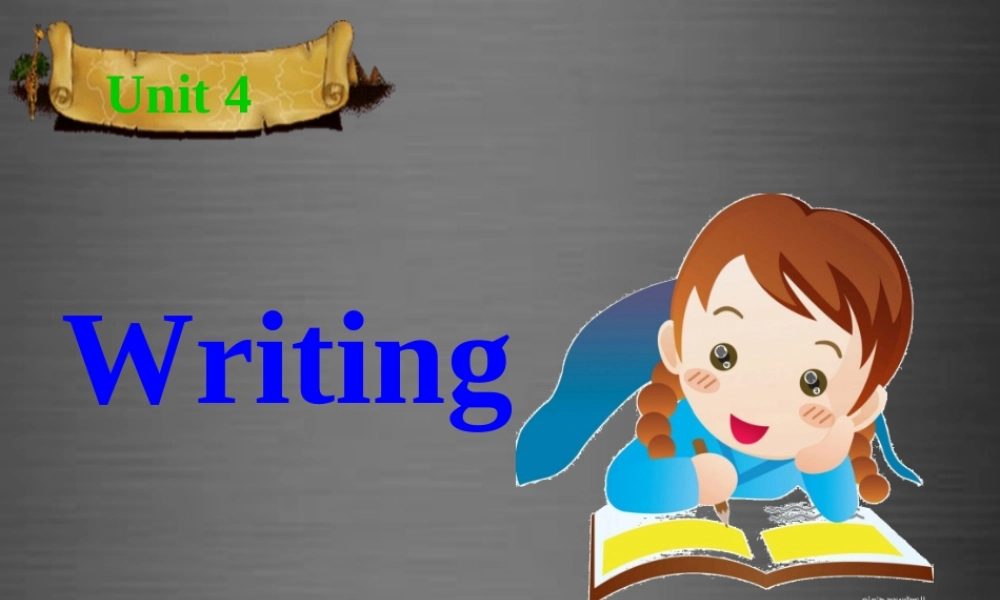 牛津深圳初中英语七上Unit 4《Seasons Writing》课件 .ppt