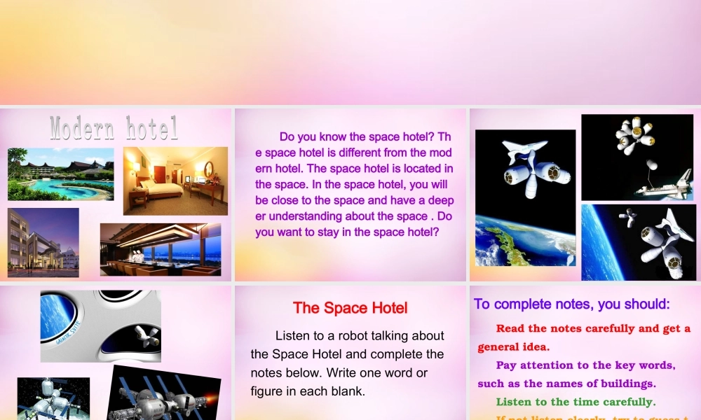 牛津深圳初中英语七上Unit 5 Listening课件 .ppt