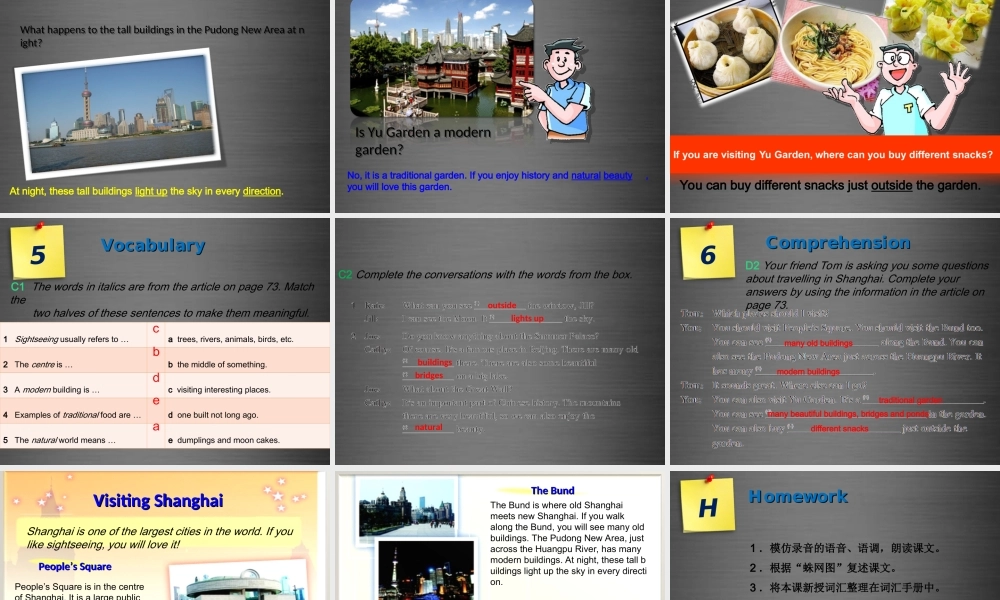 牛津深圳初中英语七上Unit 6 Travelling around Asia Period 1课件 .ppt