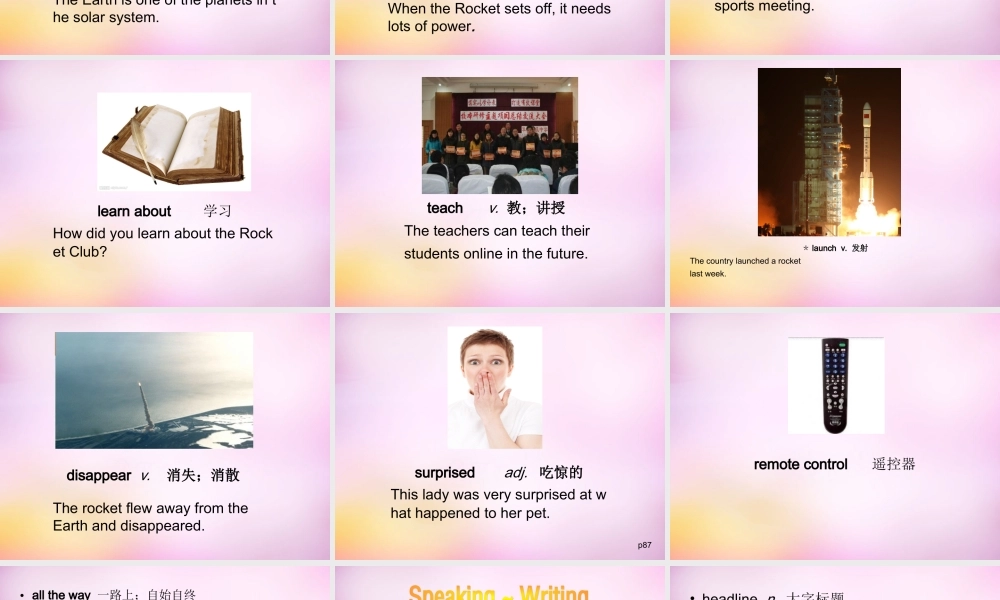 牛津深圳初中英语七上Unit 7 Vocabulary课件 .ppt