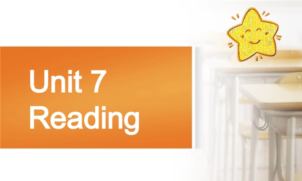 牛津深圳初中英语七上Unit 7 Reading课件 .ppt