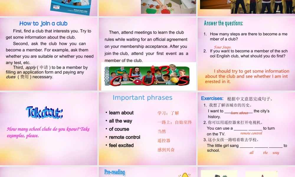 牛津深圳初中英语七上Unit 7 Reading课件 .ppt