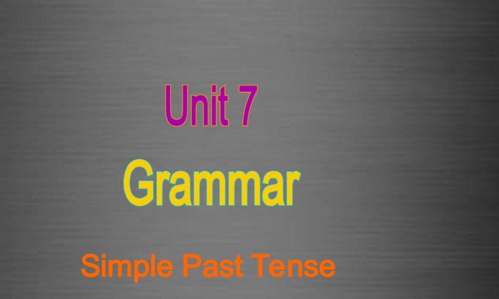 牛津深圳初中英语七上Unit 7《School clubs Grammar》课件 .ppt