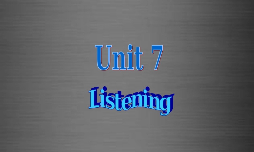 牛津深圳初中英语七上Unit 7《School clubs Listening》课件 .ppt