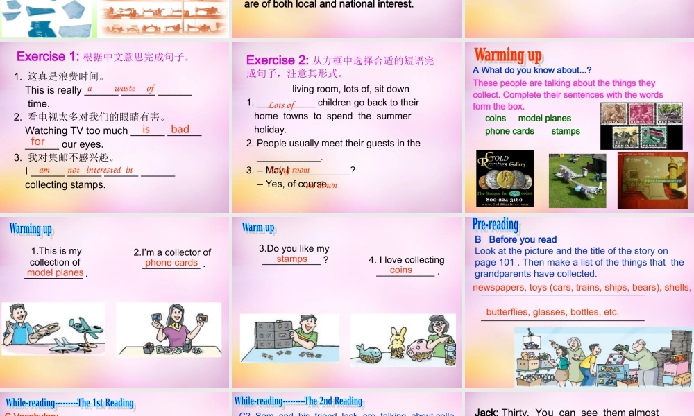 牛津深圳初中英语七上Unit 8 Reading课件 .ppt