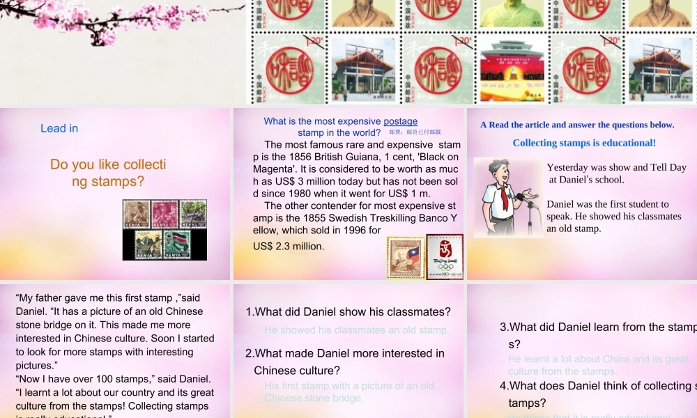 牛津深圳初中英语七上Unit 8 More Practice课件 .ppt