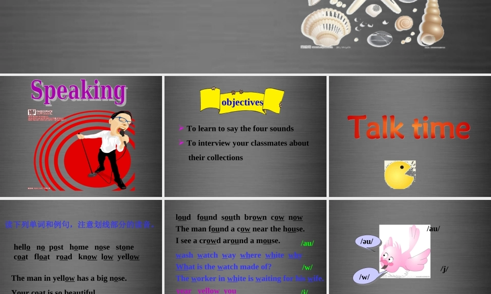 牛津深圳初中英语七上Unit 8《Collecting things Speaking》课件 .ppt