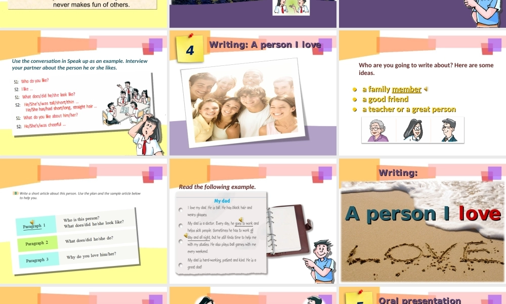 牛津深圳初中英语七下《Module1 Unit 1 People around us》PPT课件Period 5.ppt