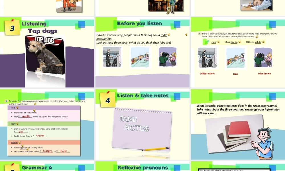 牛津深圳初中英语七下《Module2 Unit 3 Our animal friends.》PPT课件 Period 3.ppt