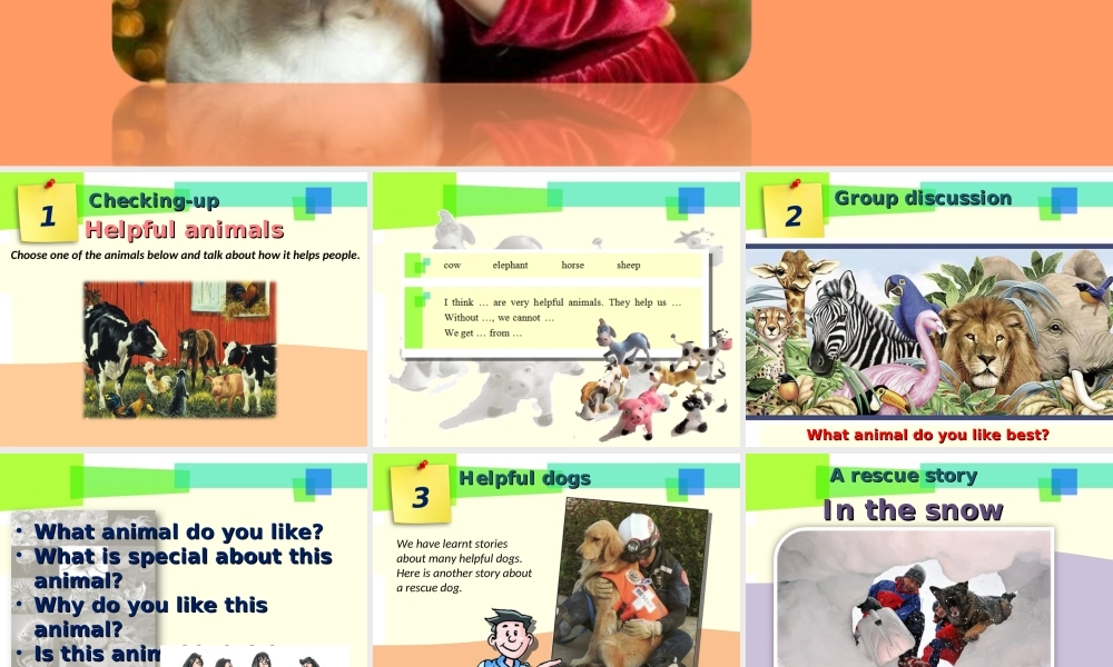 牛津深圳初中英语七下《Module2 Unit 3 Our animal friends.》PPT课件 Period 4.ppt