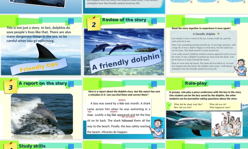 牛津深圳初中英语七下《Module2 Unit 3 Our animal friends.》PPT课件 Period 5.ppt