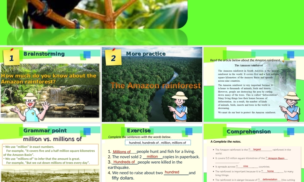 牛津深圳初中英语七下《Module2 Unit 4 Save the trees.》PPT课件Period 5.ppt