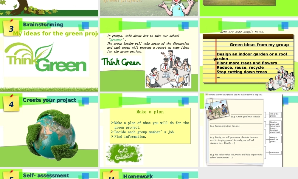 牛津深圳初中英语七下《Module2 Unit 4 Save the trees.》PPT课件Period 6.ppt