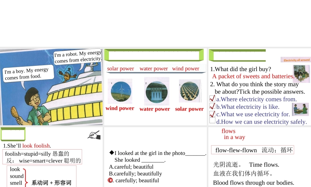 牛津深圳初中英语七下《Module3 Unit 6 Electricity》PPT课件period2-reading.ppt