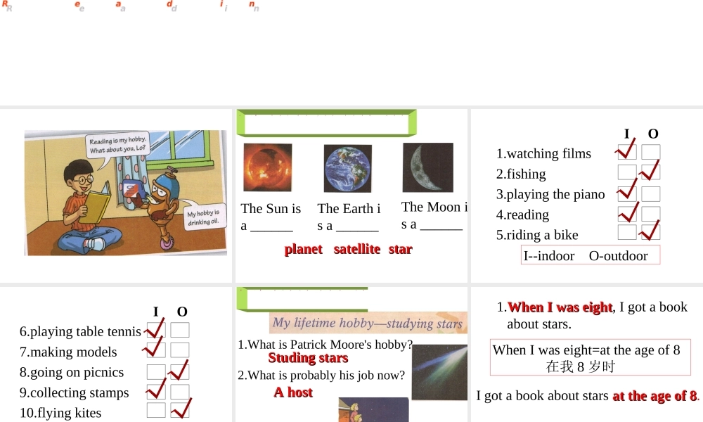 牛津深圳初中英语七下《Module4 Unit 8 From hobby to career》PPT课件period2-reading.ppt