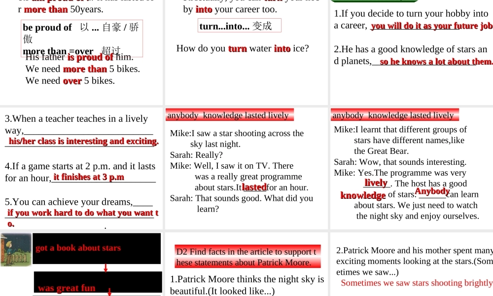 牛津深圳初中英语七下《Module4 Unit 8 From hobby to career》PPT课件period2-reading.ppt