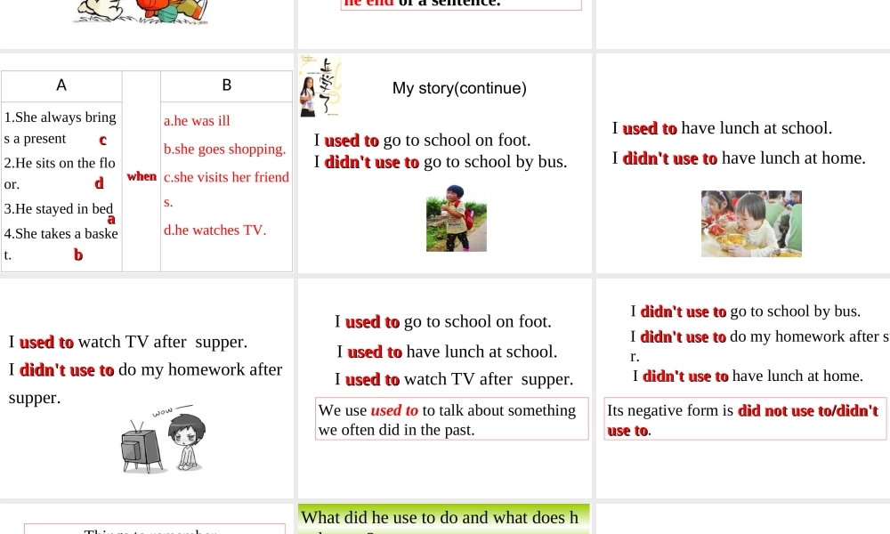 牛津深圳初中英语七下《Module4 Unit 8 From hobby to career》PPT课件period3-Grammar.ppt