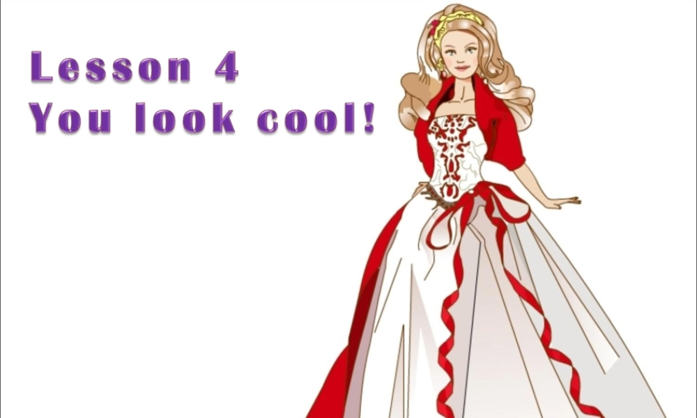 牛津译林初中英语七上《StarterLesson 4 You look cool !》PPT课件 (6).ppt