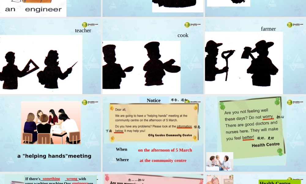 牛津译林初中英语七下Unit 2 Neighbours Task课件 .ppt