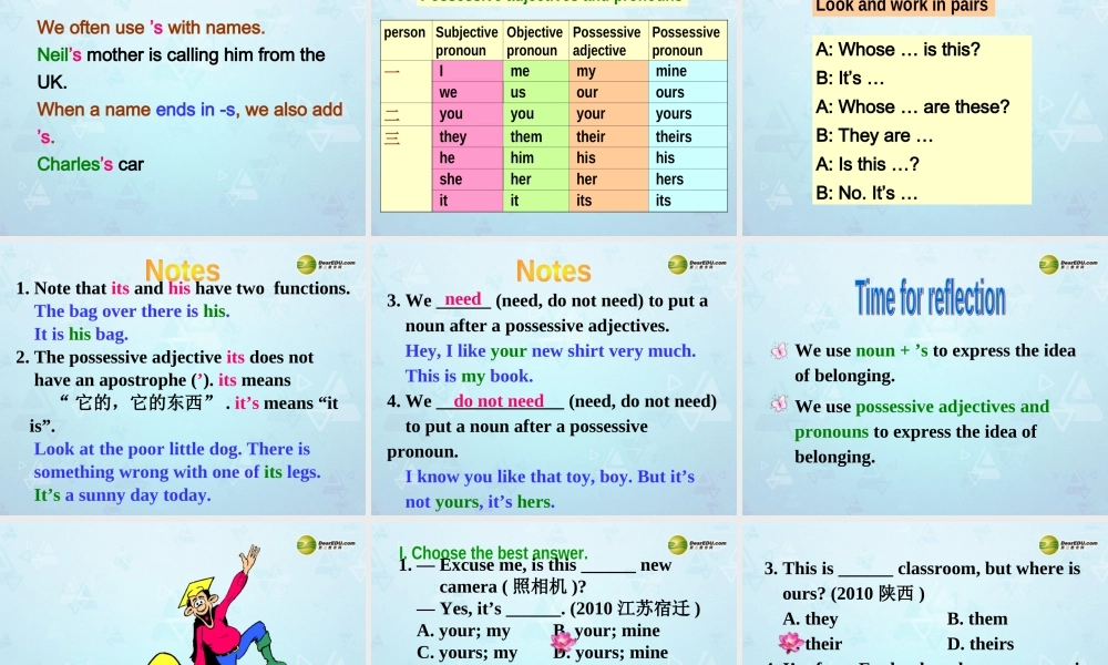 牛津译林初中英语七下Unit 3 Welcome to Sunshine Town Grammar课件 .ppt
