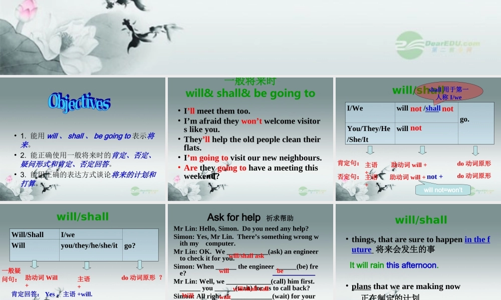 牛津译林初中英语七下 Unit 2 Neighbours》Grammar课件 .ppt