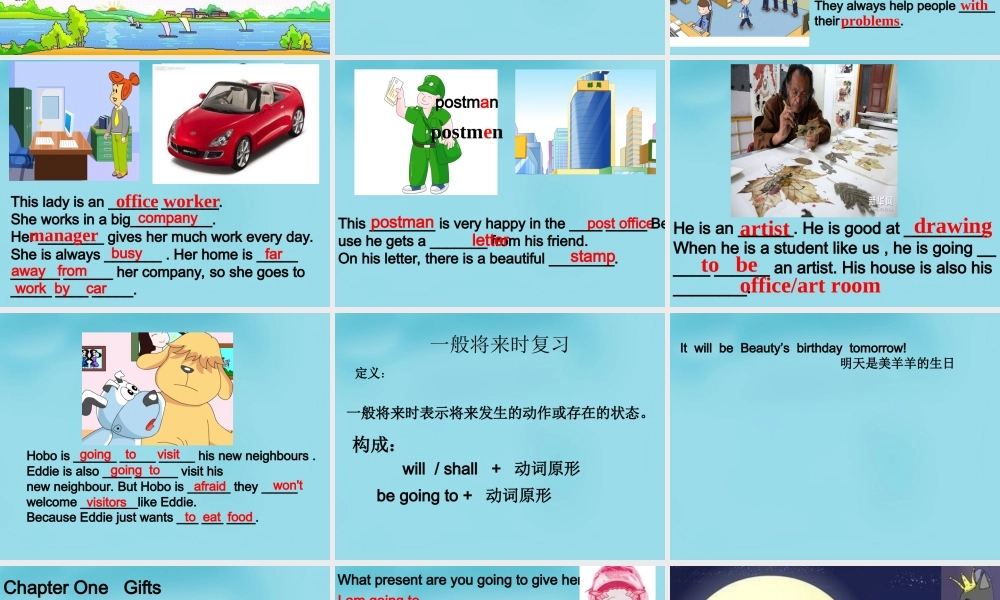 牛津译林初中英语七下 Unit 2 Neighbours Revision课件 .ppt