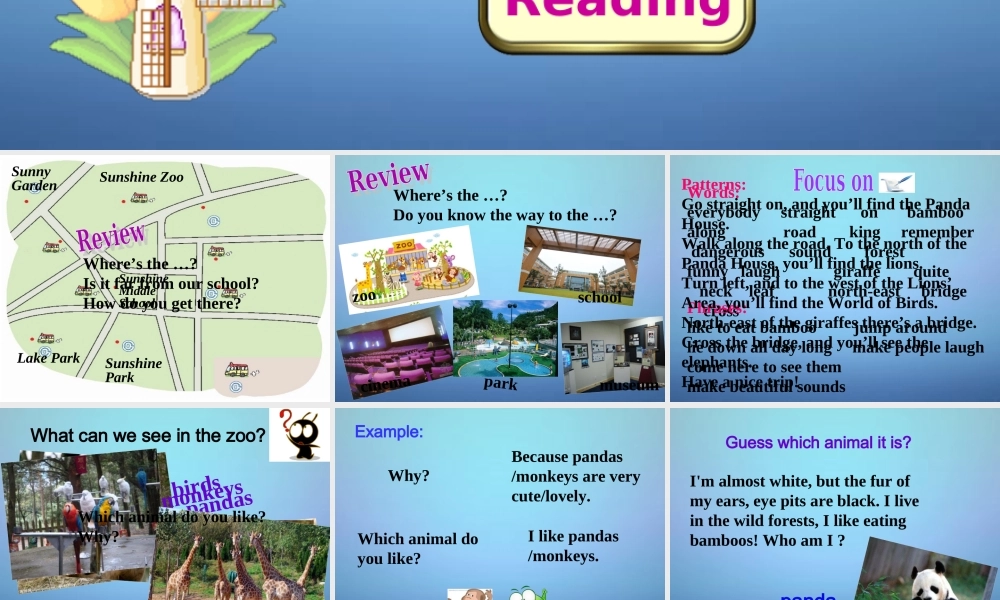 牛津译林初中英语七下 Unit 4 Finding your way Reading 1课件 .ppt