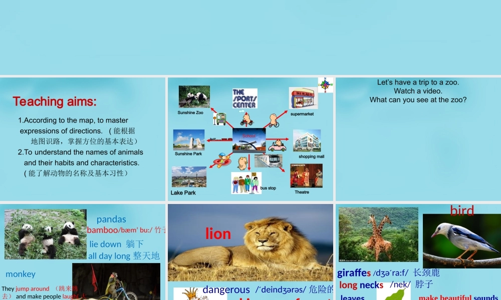 牛津译林初中英语七下 Unit 4 Finding your way Reading课件 .ppt
