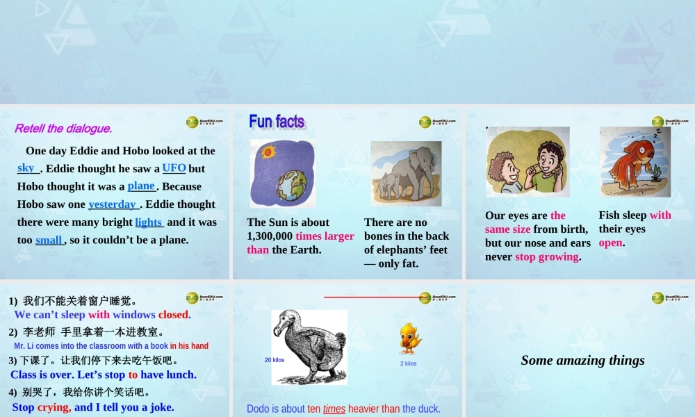 牛津译林初中英语七下 Unit 5 Amazing things Reading课件 .ppt