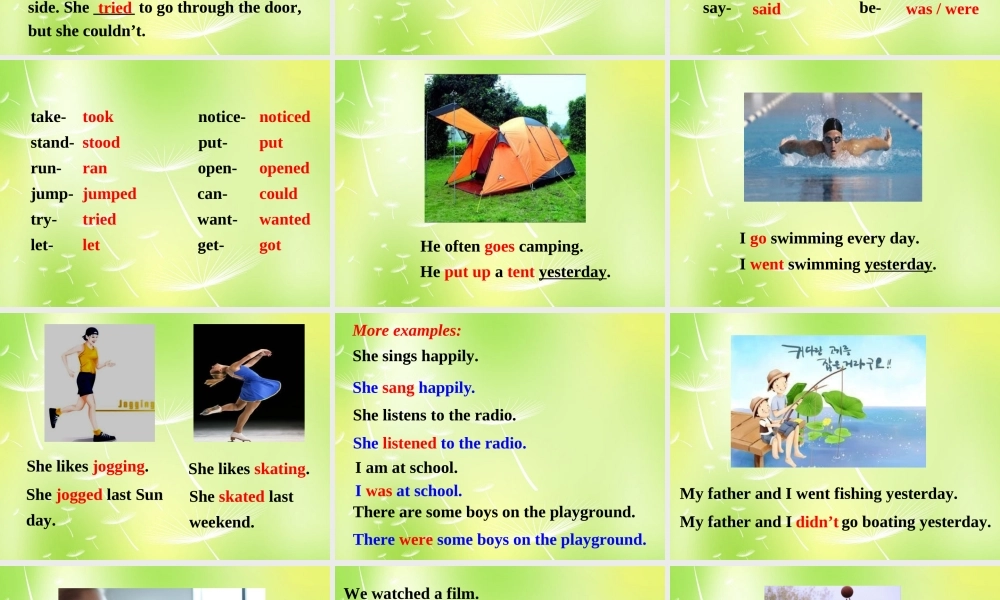 牛津译林初中英语七下 Unit 6 Outdoor fun Grammar课件 .ppt