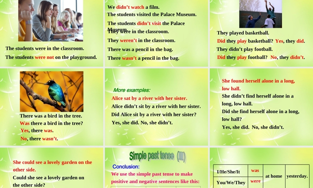 牛津译林初中英语七下 Unit 6 Outdoor fun Grammar课件 .ppt