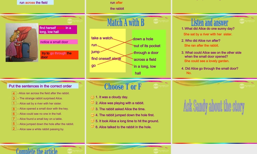 牛津译林初中英语七下 Unit 6 Outdoor fun》Reading Ⅰ课件 .ppt